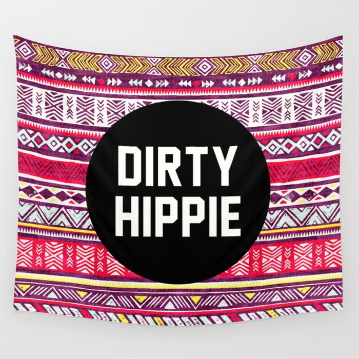 Dirty Hippie Wall Tapestry.