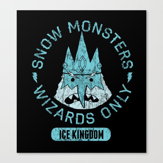 Bad Boy Club: Snow Monsters, Wizards Only Canvas Print