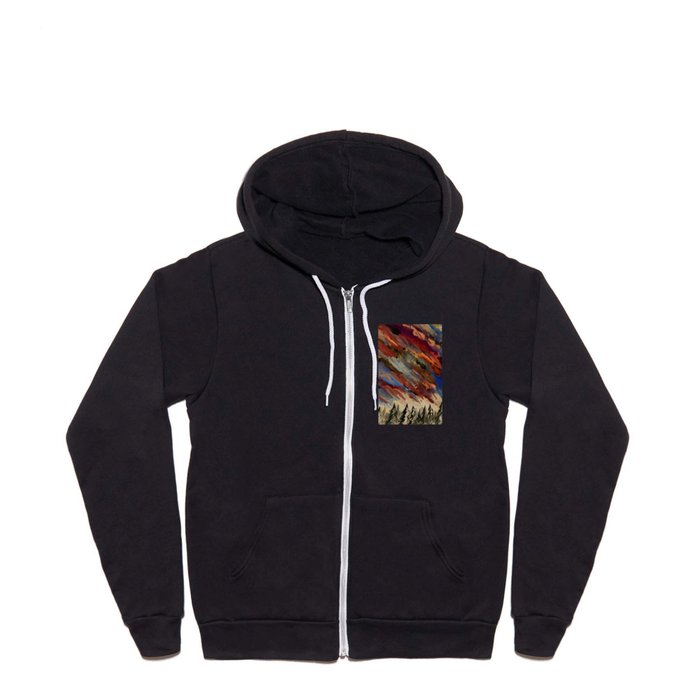 The Painted Sky Full Zip Hoodie