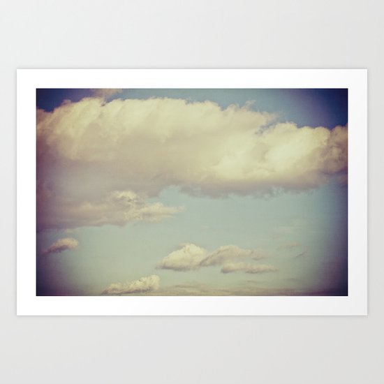 clouds Art Print