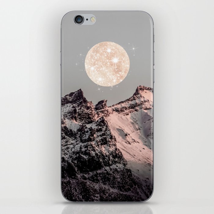 Moon Light Mountain  iPhone Skin