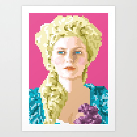 Sa majesté la reine Art Print