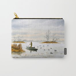 Duck Hunting - The Island Duck Blind Carry-All Pouch
