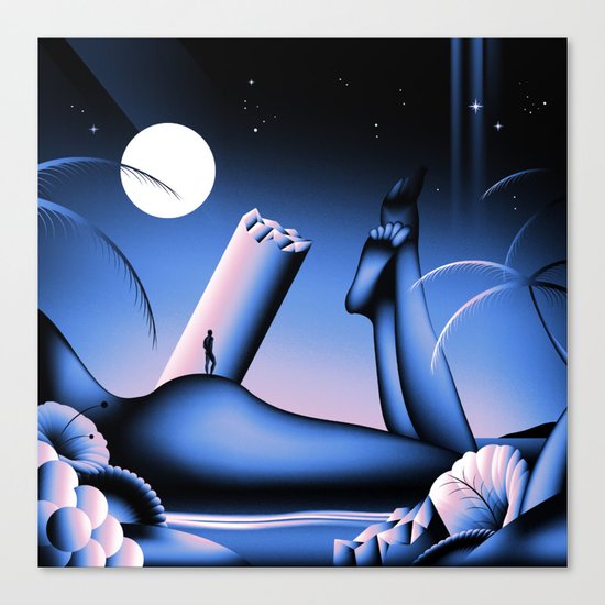 Calypso Canvas Print
