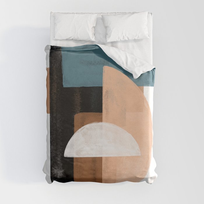 Geometric Composition Duvet Cover