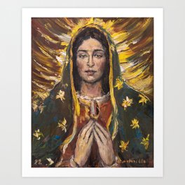 St. Mary, Our Lady of Guadalupe Art Print