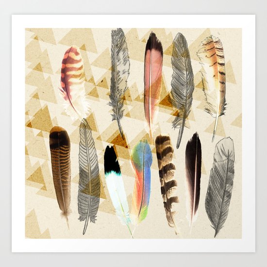 Indian head Art Print