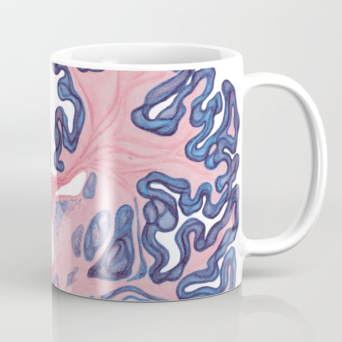 Gyri and Swirls of Human Brain Coffee Mug