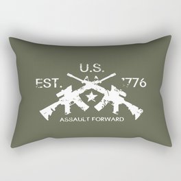 M4 Assault Rifles - U.S. Est. 1776 Rectangular Pillow