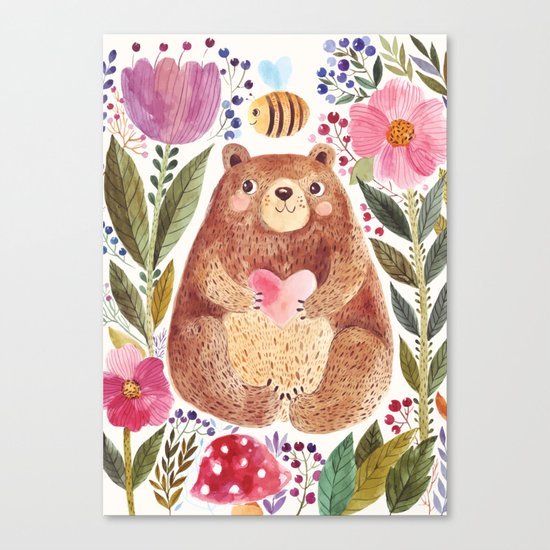 bear 2 Canvas Print