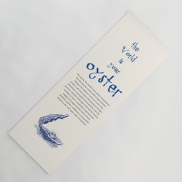 World is your Oyster Yoga Mat