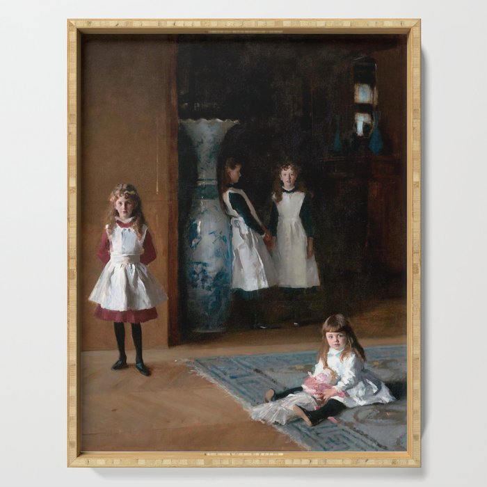 John Singer Sargent The Daughters of Edward Darley Boit 1882 Serving Tray