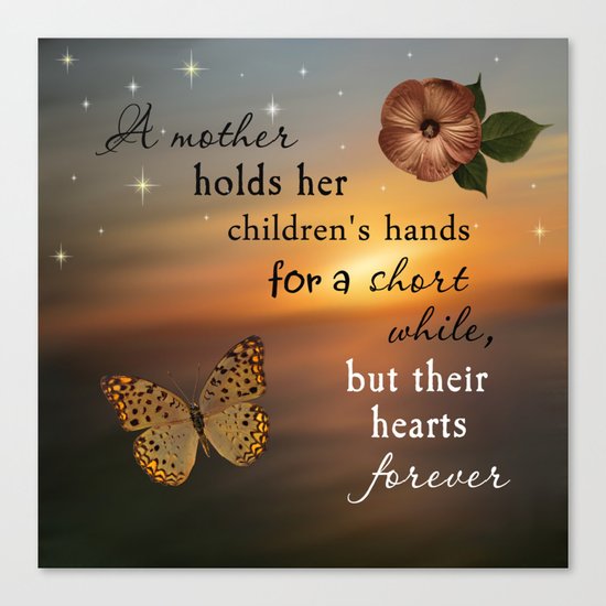 A Mother Canvas Print
