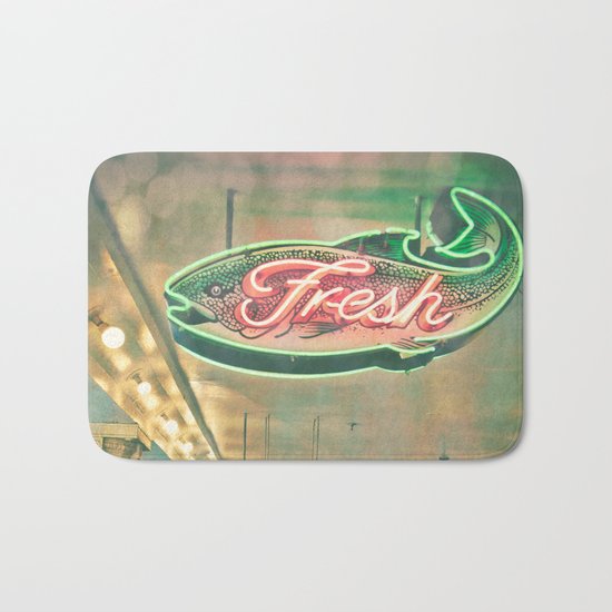 Fish Market Bath Mat