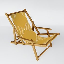 Geo (Yellow) Sling Chair