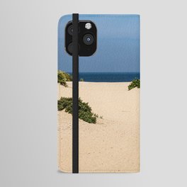 Hoek van Holland dunes iPhone Wallet Case