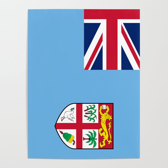 Flag of Fiji Poster