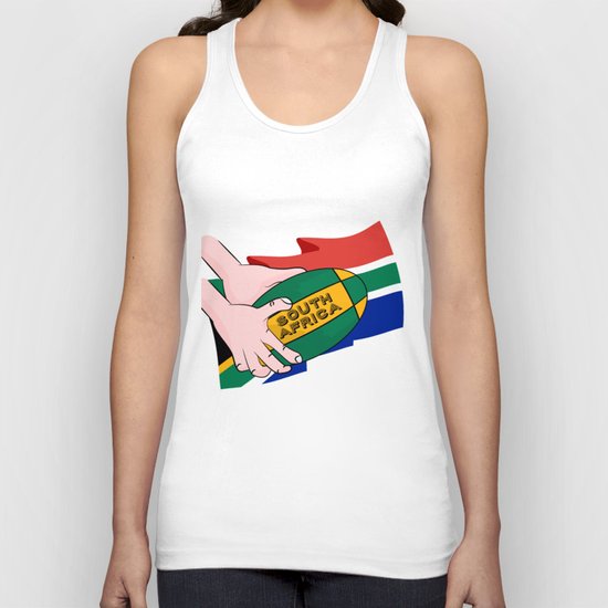 South Africa Rugby Unisex Tank Top