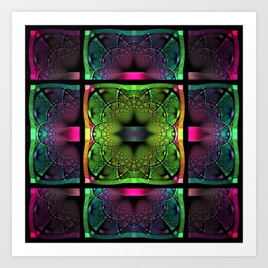 Windows Art Print