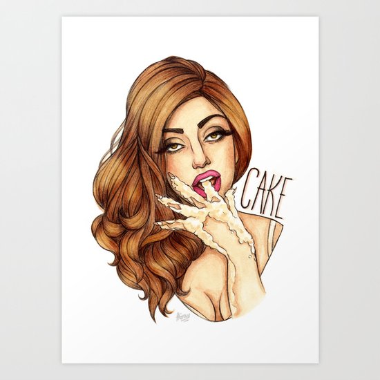 CAKE II Art Print