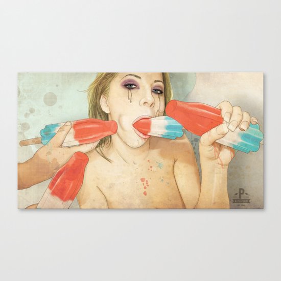 Bombs Away Canvas Print