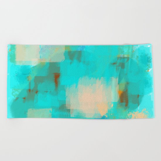 2 sided world Beach Towel