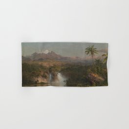 View of Cotopaxi, 1857 Hand & Bath Towel