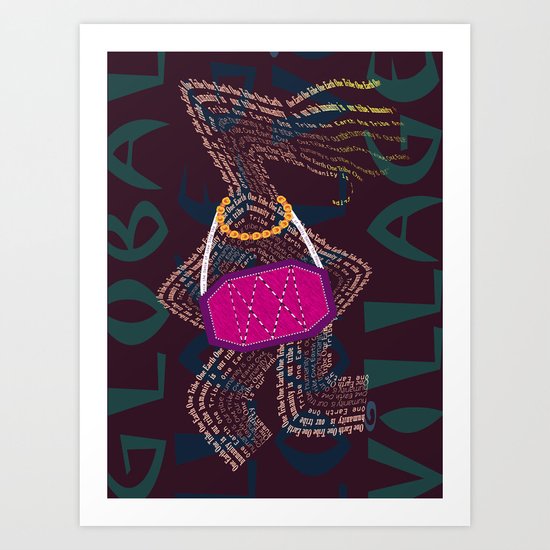 Global Village Art Print