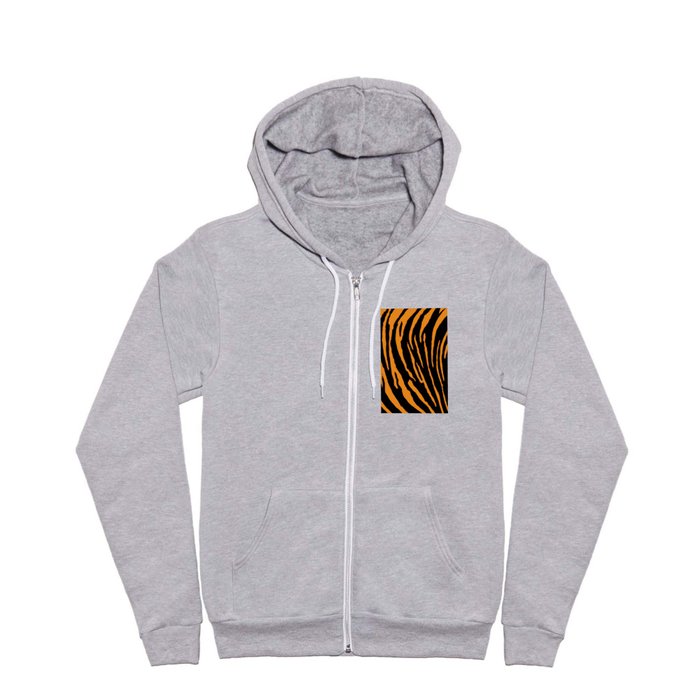 Tiger Stripes Full Zip Hoodie