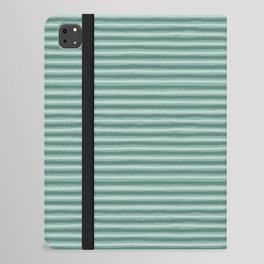 Seafoam Stripes iPad Folio Case