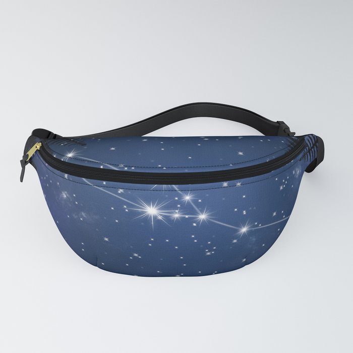 Zodiac Constellation - Taurus with trees Fanny Pack