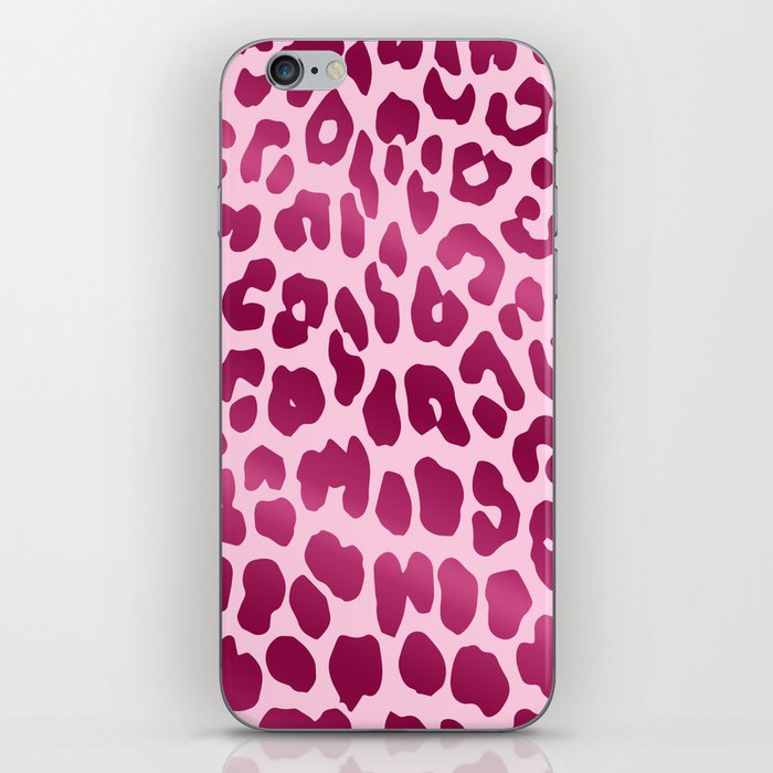 Leopard (Pink) iPhone Skin