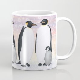 emperor penguin colony Mug