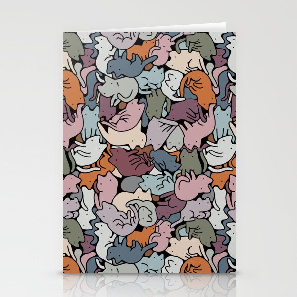 Essential cats Stationery Cards