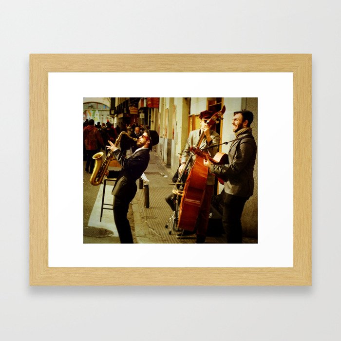 Saxy & You Know it Framed Art Print