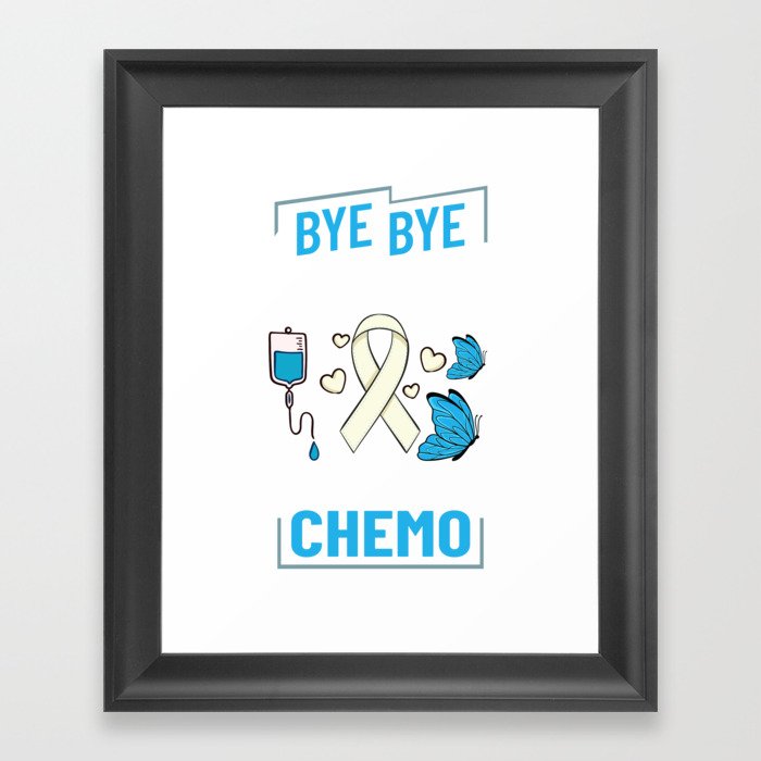 Chemotherapy Pediatric Oncologist Nurse Chemo Framed Art Print