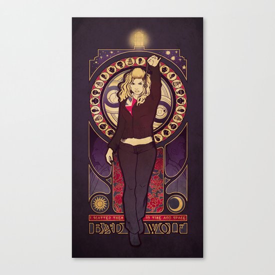 Bad Wolf Canvas Print