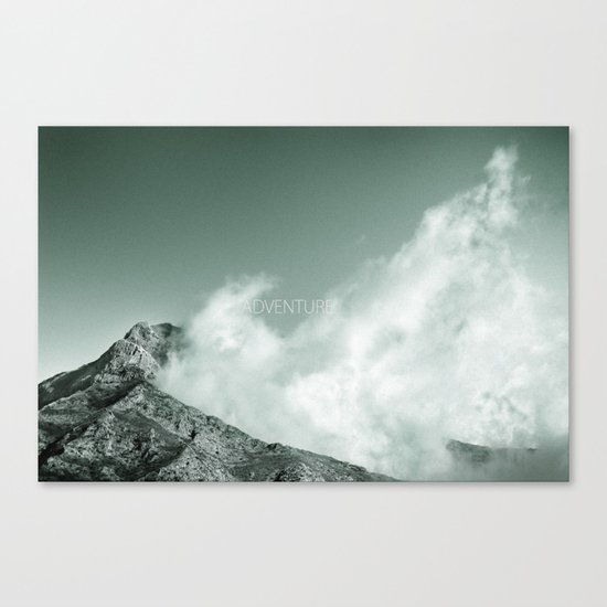 "Adventure at the mountain" Canvas Print
