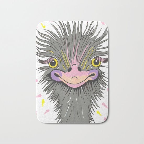 Hair Raising Day Bath Mat