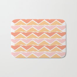 triangle sunset Bath Mat | Pattern, Graphic Design, Illustration 