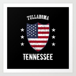 Tullahoma Tennessee Art Print | Tennesseestate, Tullahomacity, Tullahomausaflag, Tennesseectiy, America, Usaflagvintage, Tennessee, Graphicdesign, Usaflag, Tullahoma 