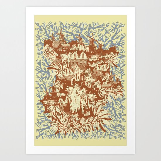 Several Arguments Art Print