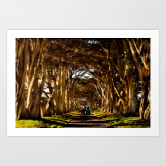 Forest Vader Art Print
