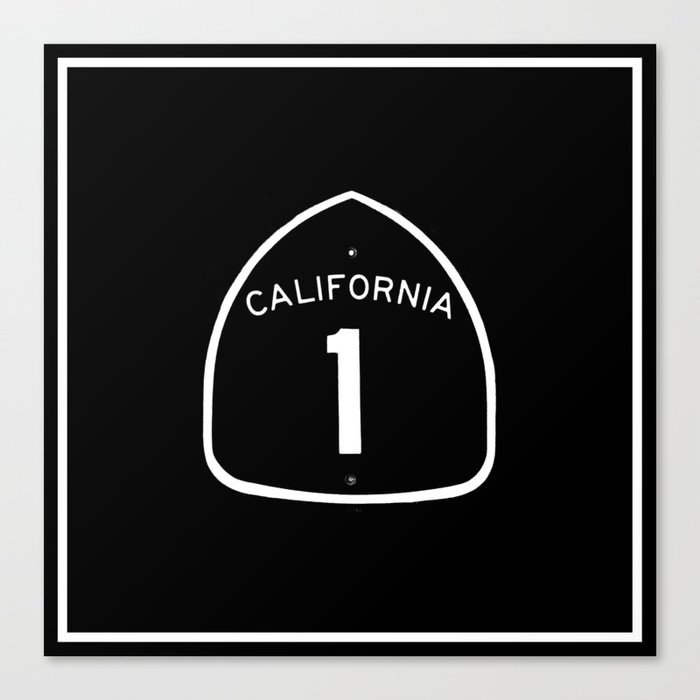 Highway 1 Canvas Print