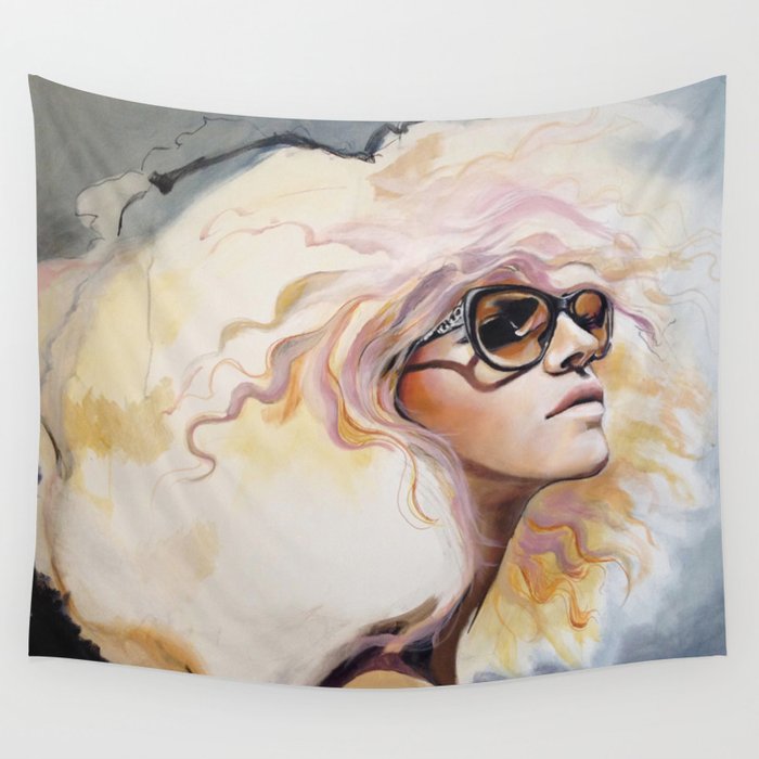 Lavender Heat Wall Tapestry