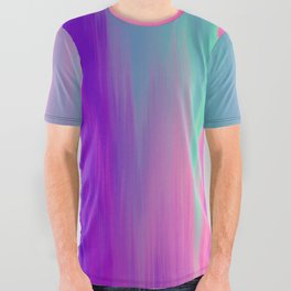 Beautiful Mermaid Colors All Over Graphic Tee