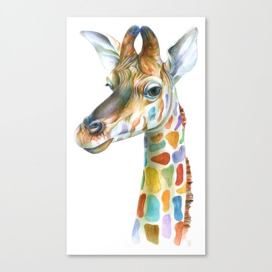 Giraffe Canvas Print