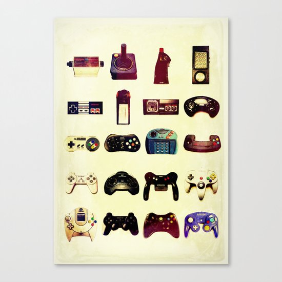 Game On Canvas Print