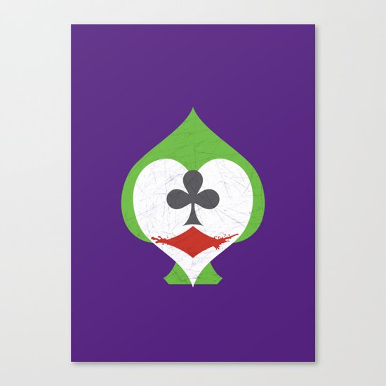 The Joker's Wild Canvas Print