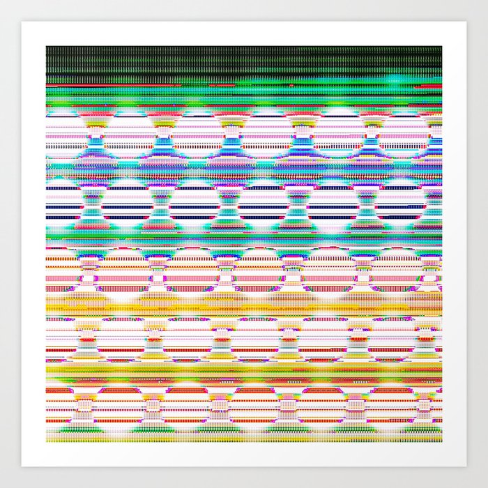 Chaos 047 Art Print